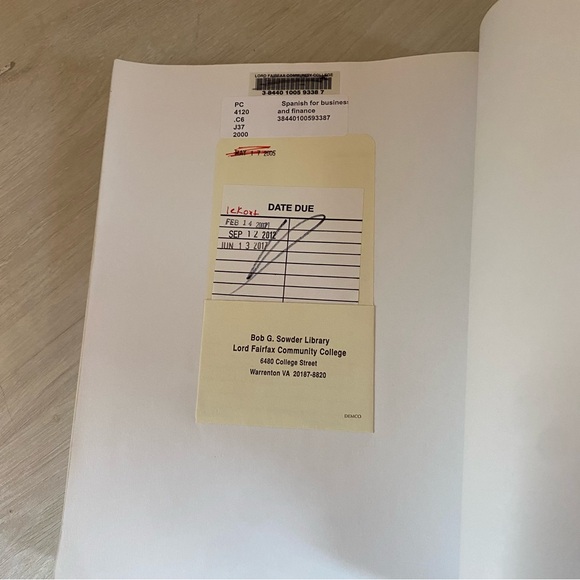 Spanish for Business & Finance + Medical Jarvis Lebredo ExLibrary Paperback - Picture 8 of 8